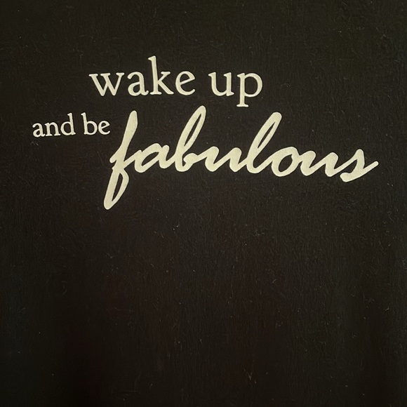 ANYBODY “Wake Up and be Fabulous” Hoodie - Picture 2 of 5